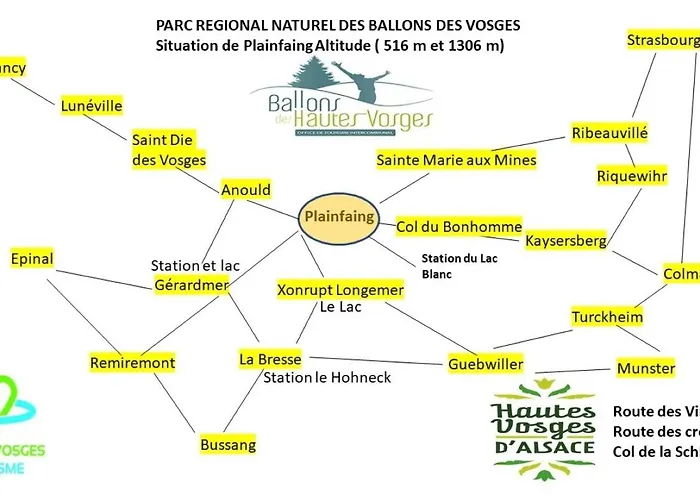 D'hotes Au Coeur Des Vosges Et Proche De L'alsace 3* Plainfaing